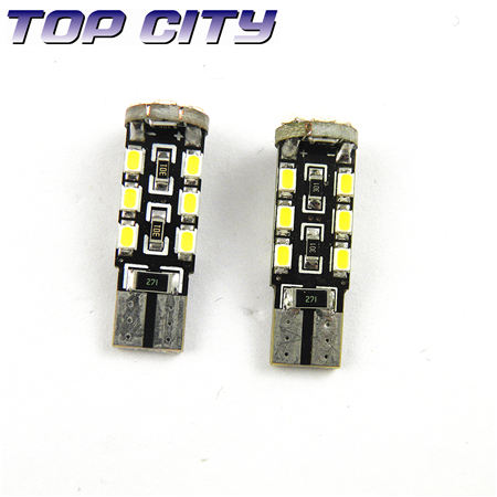 Topcity Newest Euro Error Free Canbus T10 18SMD 3528 Canbus 7LM Cold white - Canbus led